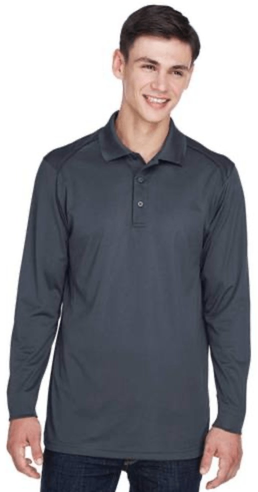 *SPECIAL_ORDER ** Shirts: Men Long Sleeve Polo Shirt 85111