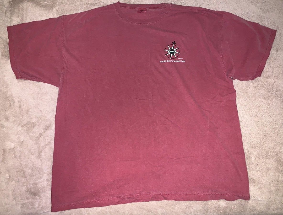 *Ship_Store* CLOSEOUT SALE ** Shirts: Red Cotton Tee Shirt