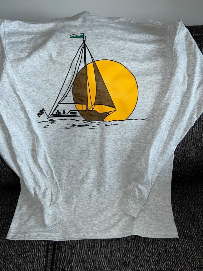 *Ship_Store* Shirts:  Roger Ramsdell T shirt  ASH GRAY Color